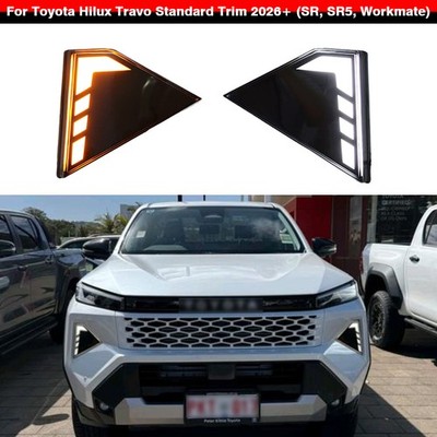 Daytime Running Light wTurn Signal For Toyota Hilux Travo Standard Trim 2026+