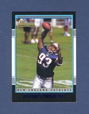 Richard Seymour Rookie Card (RC): 2001 Bowman #167. rookie card picture