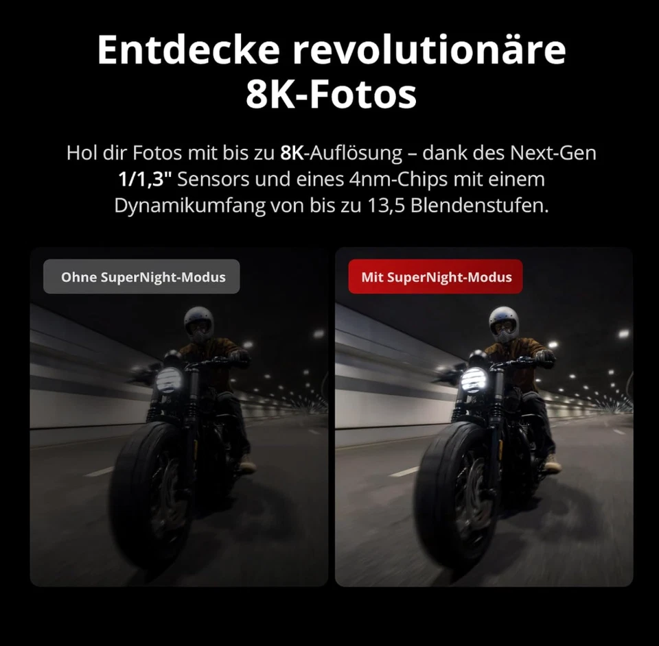 DJI Osmo Action 5 Pro Adventure Combo 4K Action Cam Set Black NEW Original Packaging - Image 3 of 4