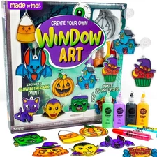 Made By Me Create Your Own Halloween Window Art by Horizon Group USA, Make 20 Pr
