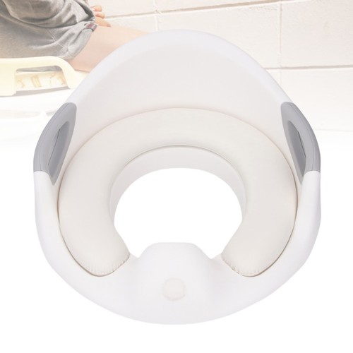 Kids Potty Training Toilet Seat Soft Cushion Toddler Toilet Seat With Handles - Picture 24 of 24