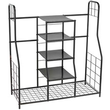Black Metal Golf Storage Organizer