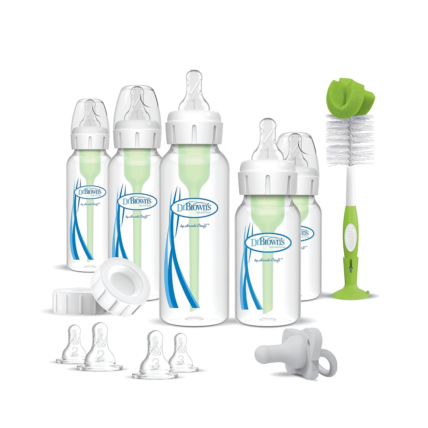 Natural Flow Anti-Colic Options+ Narrow Baby Bottle Gift Set