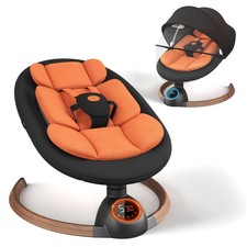 Baby Swings for Infants, Electric Baby Swing with Bluetooth and Preset Melodi...