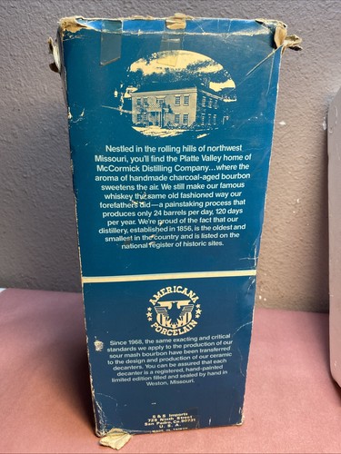 Muhammad Ali Decanter 1981 McCormick’s “the greatest” Grenadine LE. (NO Head) - Picture 3 of 24