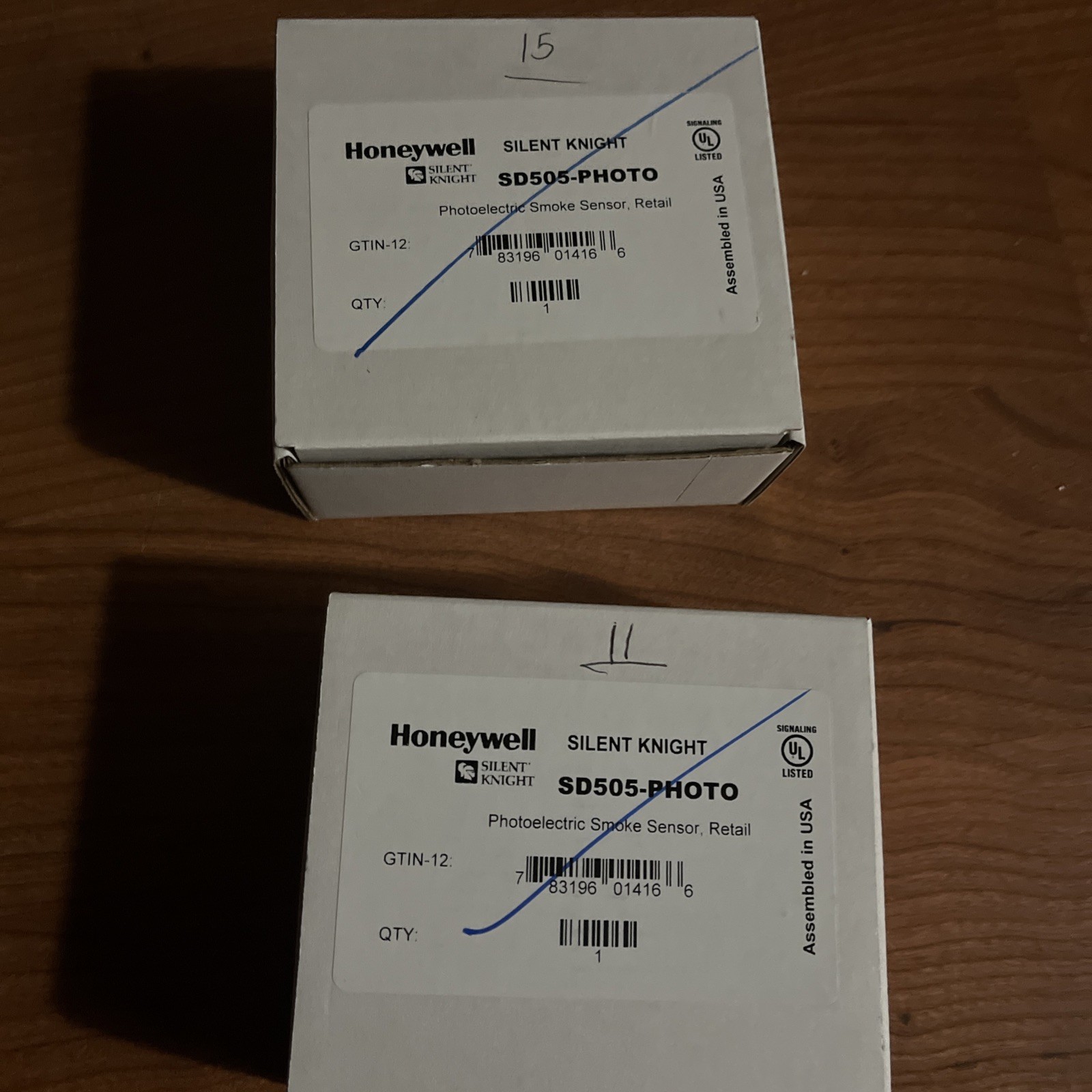 2 Honeywell SD505-PHOTO Addressable Photoelectric Smoke Detector