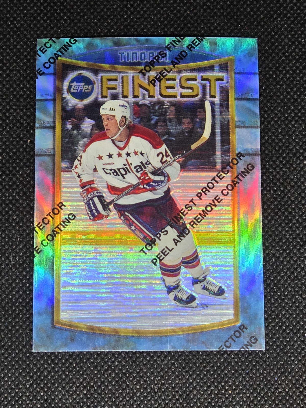 1994-95 Topps Finest #25 MARK TINORDI Refractor