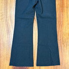 Vintage Y2K Lime Women's Pants 7 Low Rise Flare leg Polyester Dress Career L3-28 — photo 5
