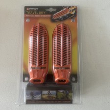 New In Package Shoe Dryer DryGuy Travel Dry Boot Shoe Dryer Orange Portable