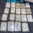 Large Hard Drive Lot 2.5in SATA Laptop 20gb,60gb,120gb,160gb,500gb Mixed Lot — photo 1