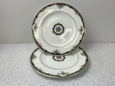 Wedgwood Osborne 2 x Larger Side Plates Look Unused Condition 1st Quality 7”