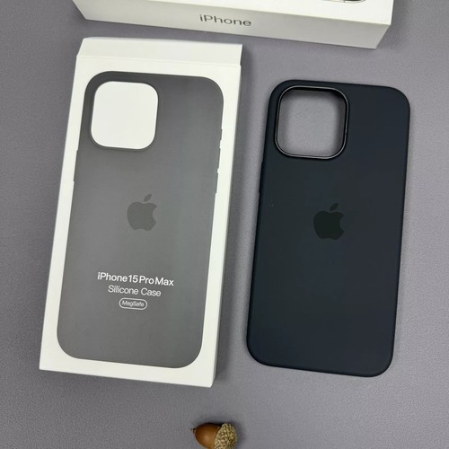 NEW For iPhone 15 15 Pro 15 Plus 15 Pro Max Original Silicone Case with MagSafe - Afbeelding 5 van 16