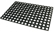 Image of Rondo Outdoor Boot Scraper Rubber Door Mat Patio Doorway Non Slip Mat 40 x 60cm
