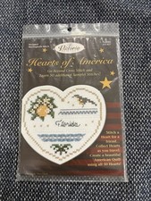 The Victoria Sampler Hearts of America Florida HA #27 Cross Stitch Kit Pattern …