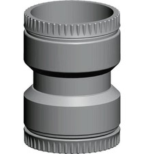 Złącze Wolf DN83 złącze do 2 rur elastycznych