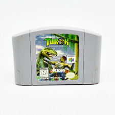 Turok: Dinosaur Hunter N64 Nintendo 64 Cartridge Tested Cleaned Authentic Aklaim
