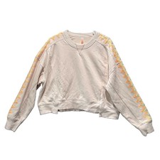 Free People Movement Intercept Sweatshirt Feeling Wavy Pullover Sz S Beach Clay