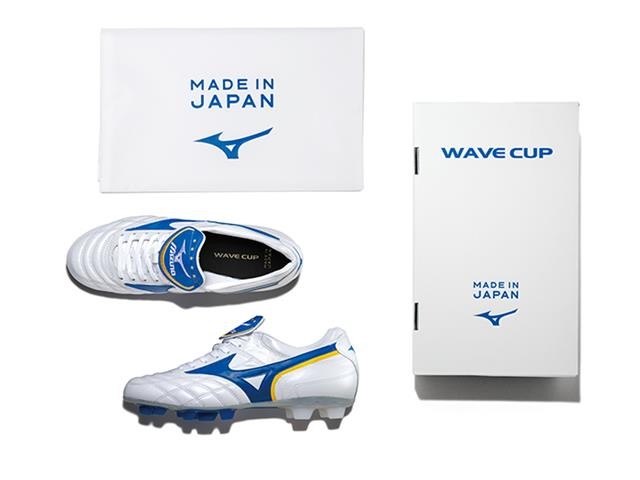 Mizuno Soccer Cleats Wave Cup Legend White / Blue P1GA191919