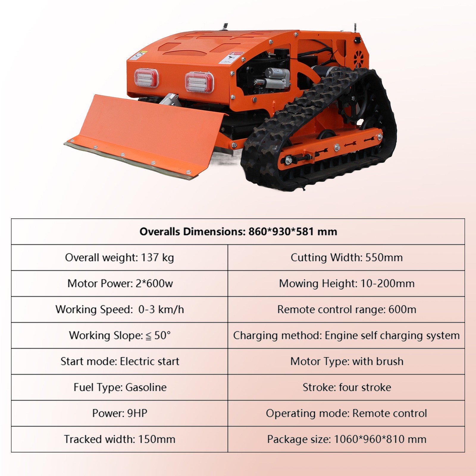 Compact Track Skid Steer Loader & 9HP Remote Mower Bundle Black Friday Deal