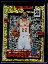 Tyrese Martin 2022-23 Donruss Optic #234 Fast Break Gold #/10 Atlanta Hawks