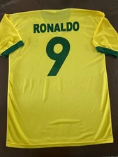 Ronaldo Brazil National Team 2000/2001/2002 9 Home Jersey