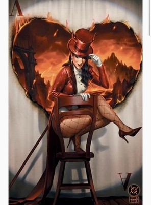ZATANNA BRING DOWN THE HOUSE #5 OSCAR VEGA 1:25 RATIO INCENTIVE VIRGIN VARIANT