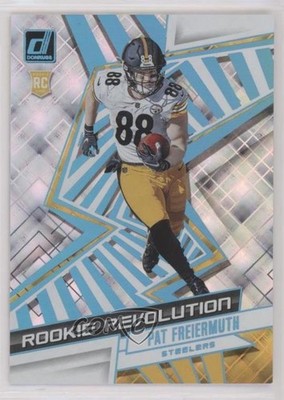 2021 Panini Donruss Rookie Revolution Cosmic /100 Pat Freiermuth #REV-PFR RC zg6