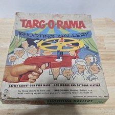 Vintage Hasbro Wind Up TARG-O-RAMA Shooting Gallery Game In Original Box