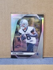 2024 Panini Prizm - Rookies Ryan Flournoy #387 Silver Prizm (RC) Dallas Cowboys