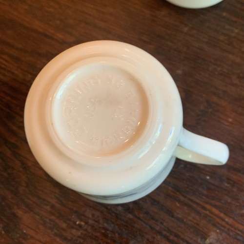 Tazas de taza de café Corelle BLUE DUSK (juego de 4) ~ Bluebell Flowers años 90 nuevas de stock como nuevas - Imagen 4 de 14