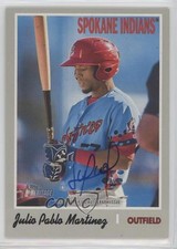2019 Topps Heritage Minor League Edition 44/50 Julio Pablo Martinez #36 Auto 0hh