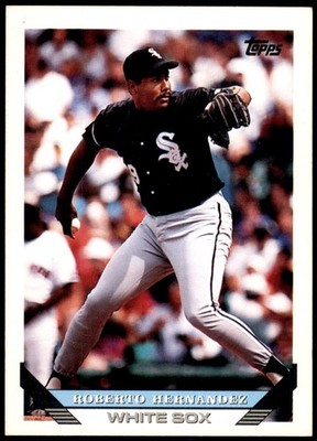 Roberto Hernandez Chicago White Sox 1993 Topps Pitcher Card #70 MLB Baseball