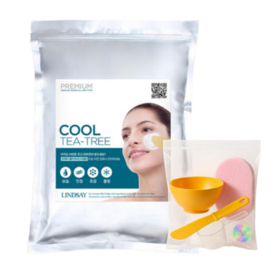 K-Beauty LINDSAY Teatree Mask Modeling Pack 1kg + Tools Set