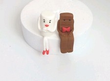 Fondant Figuren Milch und Kinderriegel Zuckerfiguren Tortendeko Valentinstag