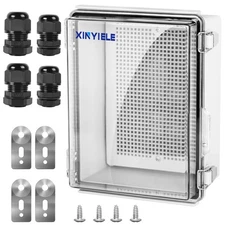 Waterproof Outdoor Project ABS Plastic Junction Box IP67 Weatherproof Dustpro...