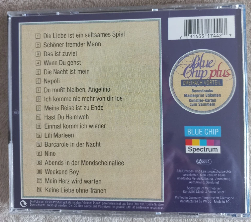 Connie Francis - Schöner fremder Mann -  Top Zustand - Bild 2 von 2