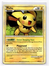 Pichu Rare HeartGold SoulSilver 28/123 MP on eBay