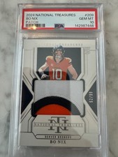 2024 NATIONAL TREASURES PATCH #209 BO NIX 62/99 PSA 10