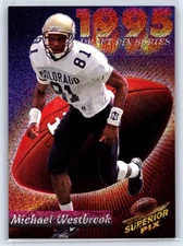 1995 Superior Pix #1 Michael Westbrook Deep Threat