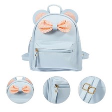Cutest Cartoon Toddler Bag Sequin Bow Mouse Ears Bag Mini Travelling Backpack