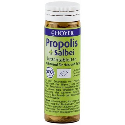 3x HOYER Propolis & Salbei Lutschtabletten 60 St PZN: 4491650