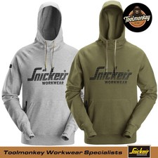 Image of Snickers 2894 Logo Hoodie Work Hoodie Tradesman Workwear