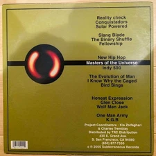 Binary Star / Masters Of The Universe 12" Vinyl 2000 US Original 2LP Elzhi