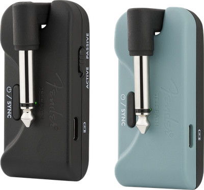 Fender Telepath Wireless System, Mystic Ice Blue and Black