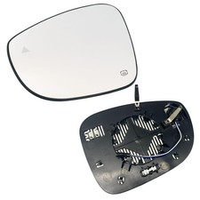 Left Driver Side Mirror Glass Heated W/Blind Spot NO-Auto Dimming Compatible ...