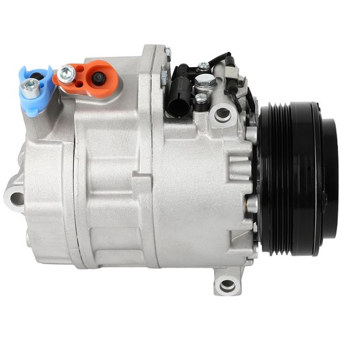 AC Compressor w/ Clutch Fits BMW X5 4.4L, 4.8L 2004 2005 2006 - Picture 11 of 11