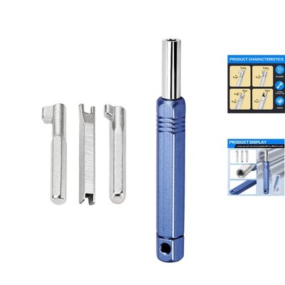 Professional Refrigerant Locking Cap Tool Set   Durable Multi-Key HVAC Solution