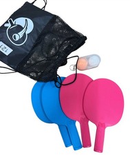 Set of Ping Pong Paddles. Carry Case and 2 Balls