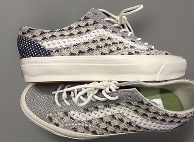 Vans Limited Edition Woven Knit Surf SF Sneakers Men s 10.5 Rare Premium Shoes