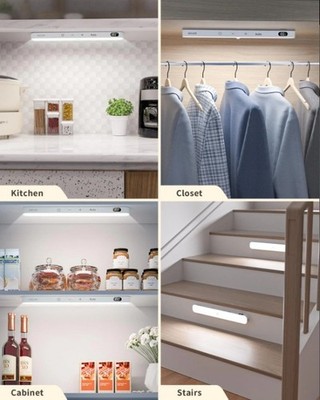 WILLED Under Cabinet Lights Rechargeable, Battery Display, LED , Free Shipping